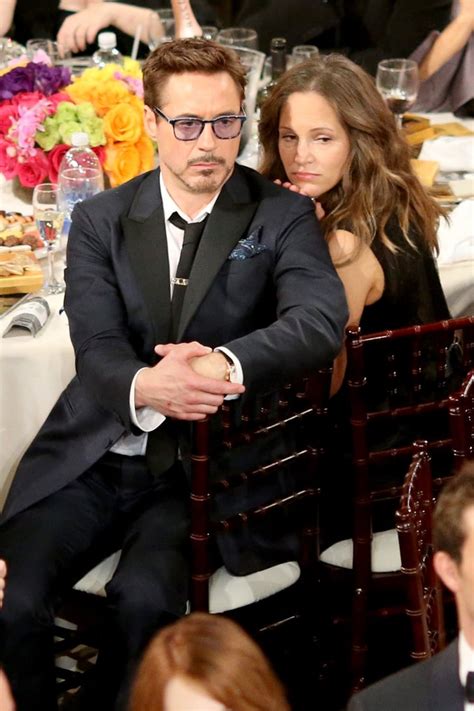 Robert downey jr.'s wife is pregnant. Robert Downey Jr. and his wife, Susan, sat close ...