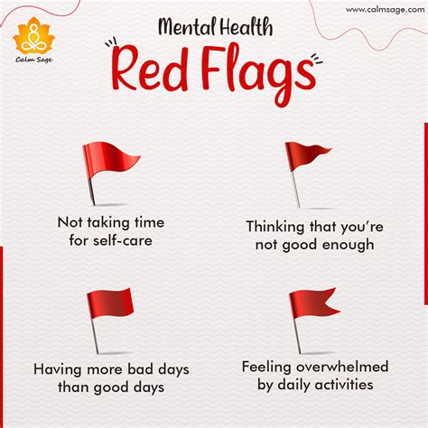 Mental Health Red Flags Rdepressionstability