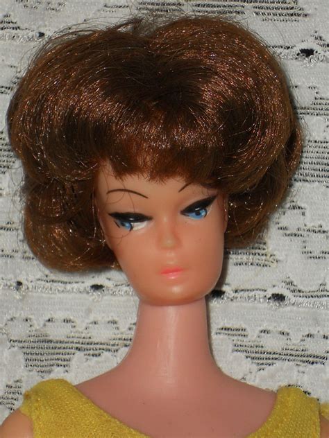Vintage Barbie Brunette Bubblecut Hong Kong Clone Doll In Original