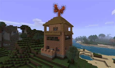 JD's Gaming Blog: Minecraft Creations, Fortress and Brik Howze Singleplayer rebuilds