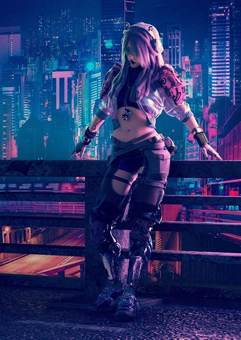 Cyber Babe Cyberpunk Art Cyberpunk Girl Cyberpunk Clothes