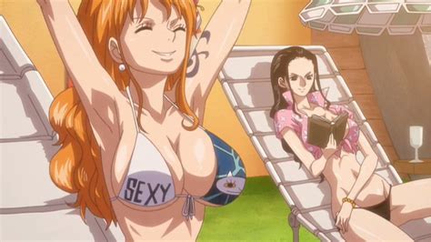 One Piece Japonesas Elegem Nami E Robin Entre Personagens Com Corpo