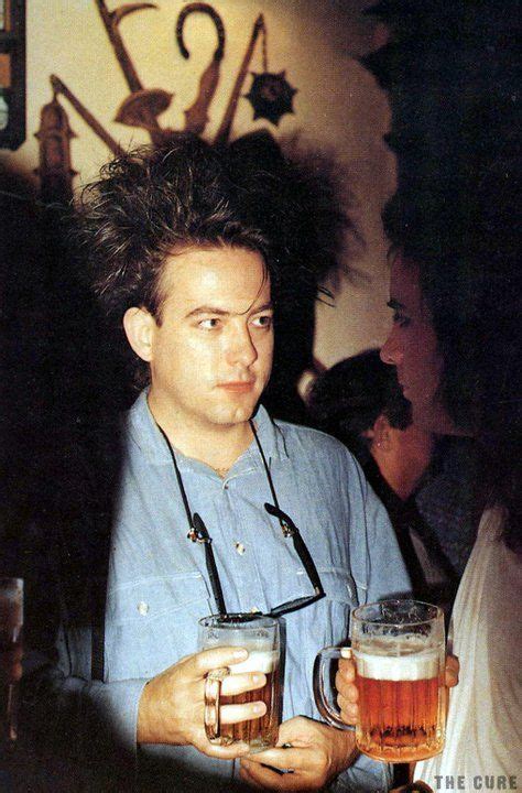 Robert Smith And A Beer 80s Bands Music Bands Great Bands Cool Bands