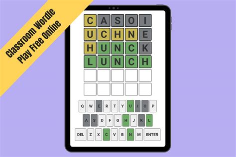 Classroom Wordle Game Play Online For Free A Tutor
