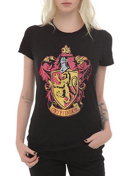 Harry Potter Gryffindor Crest Girls T Shirt Hot Topic Girls Tshirts