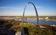Arche Saint Louis - Gateway Arch and Saint Louis Panoramic Skyline ...