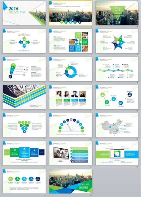 20 Simple Business Report Creative Powerpoint Template Powerpoint