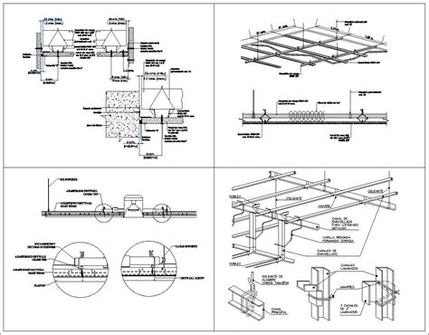 Ceiling Details V1 Cad Design Free Cad Blocksdrawingsdetails