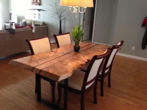 Easy To Make Diy Live Edge Dining Table Diy Dining Room Table Wood