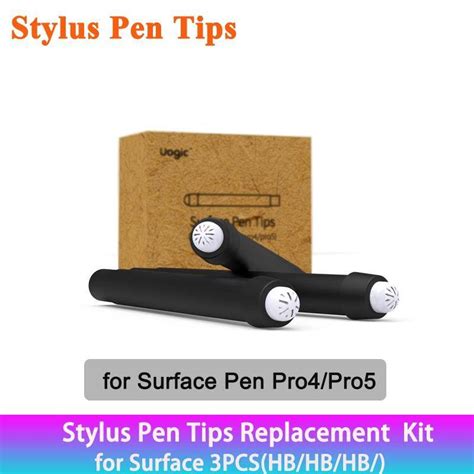 Uogic Pen Tips Replacement Kit 3 Packs Original Hb Type Compatible