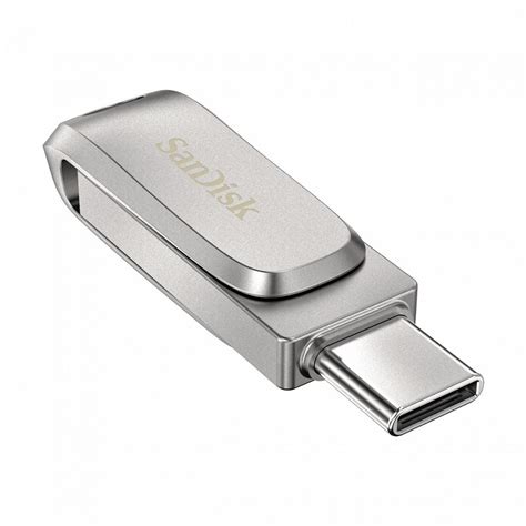 Sandisk 512gb Ultra Dual Drive Luxe Usb Type C Flash Drive Silver Cm152647