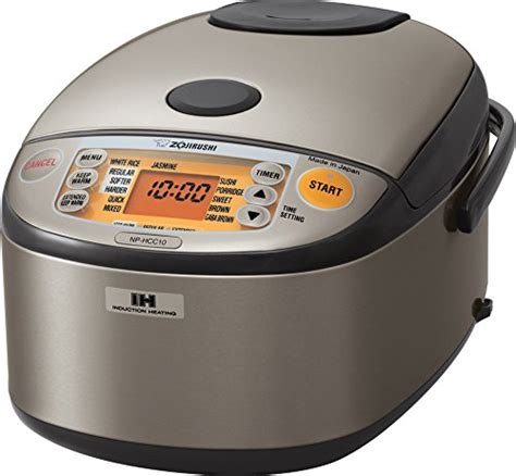Zojirushi Np Hcc Xh Induction Heating System Rice Cooker And Warmer