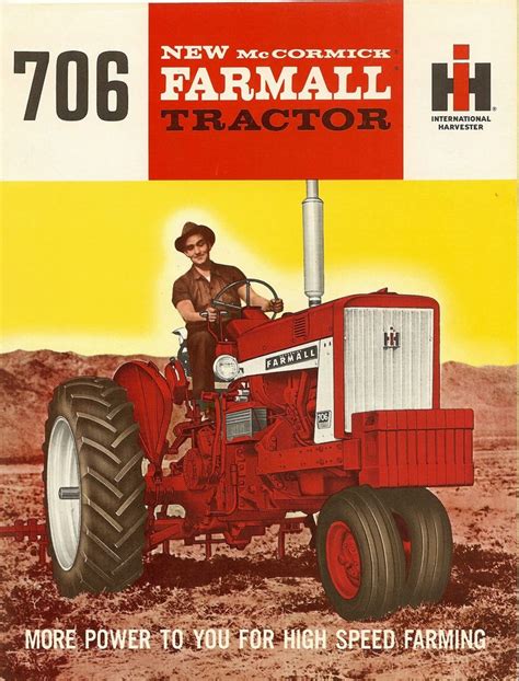 1963 Farmall 706 International Harvester Farmall Tractors