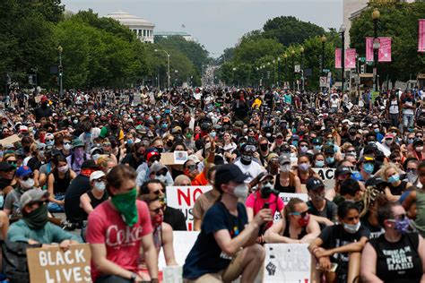 Tens Of Thousands Of People Protested In Washington Dc Today