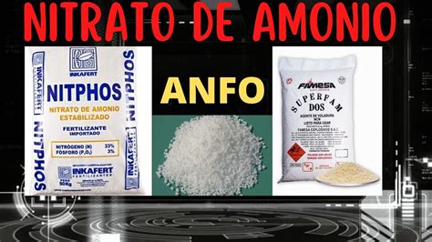 Nitrato De Amonio Para Que Serve Ensino