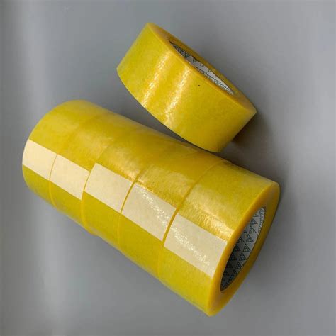 Brand Eagle 65 M Yellow Plain Bopp Tape Packaging Type Box At Rs