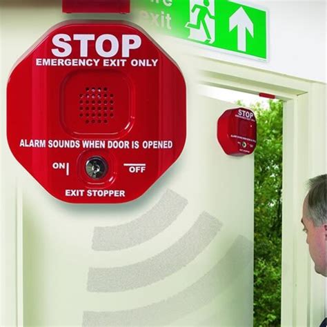 Exit Stopper Door Alarm Single Door Sti 6400