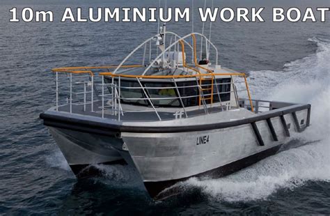 New 10m Aluminium Catamaran Work Boat Commercial Vessel Boats Online
