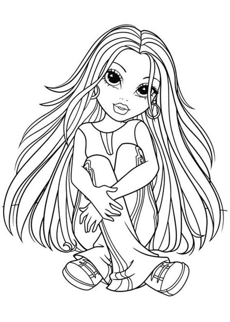 The Confidence Avery From Moxie Girlz Coloring Pages Bulk Color Toy