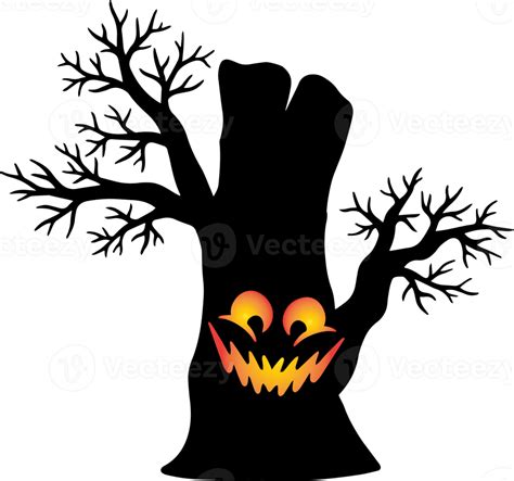 Free Halloween Tree Spooky Background 12521489 Png With Transparent