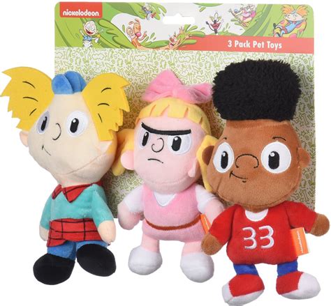 Fetch For Pets Nickelodeon Hey Arnold Gerald Helga And Arnold Squeaky