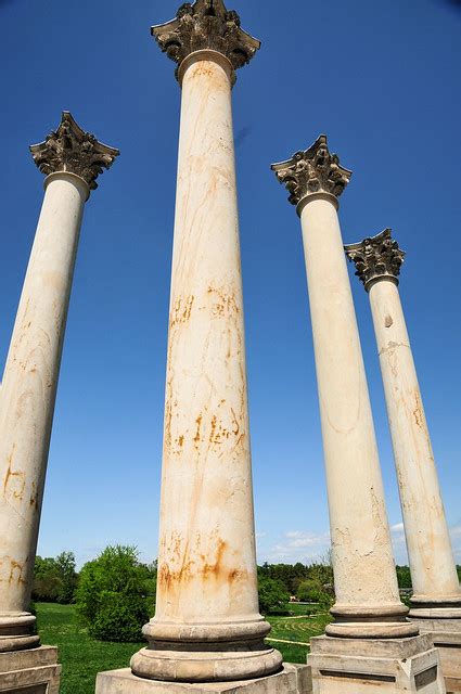 Us National Arboretum National Capitol Columns Washington Dc A