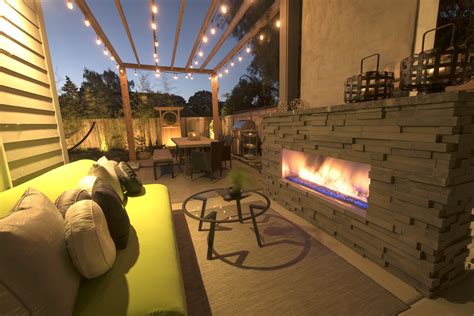 Outdoor Fireplaces Paradise Restored Landscaping