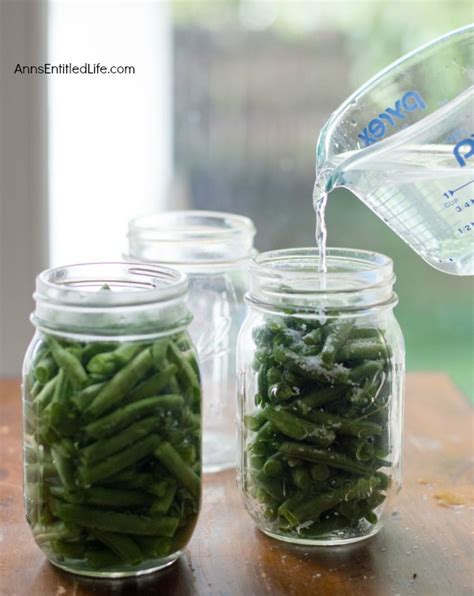 To can or freeze, that is the question. Canned Green Beans Recipe