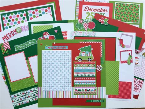 Artsy Albums Scrapbook Album And Page Kits By Traci Penrod Christmas