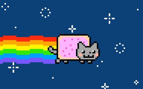 Nyan Cat Inspired By The Nyan Cat Video Recreated In