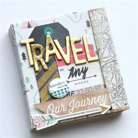 Diy Magnetic Album Tutorial Diy Album Photo Album Photo De Voyage Mini Albums Scrapbook