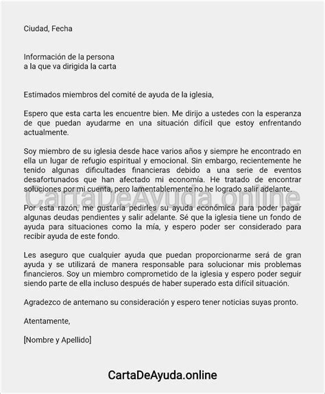 Modelo De Carta Para Solicitar Ayuda A Gobernador Kim