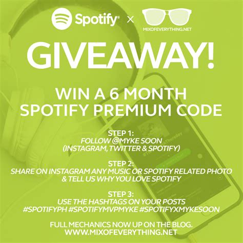 Giveaway Spotify Premium Codes Up For Grabs Blog For Tech And Lifestyle