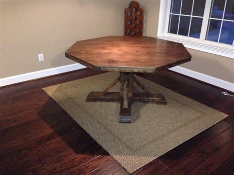 Whenever i build a table like this, i always start with the top first and then determine the rest of my measurements based on that. Ana White | Octagon Table - DIY Projects