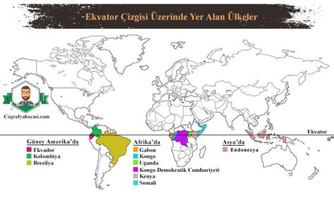 Dünya Dilsiz Haritası Ekvator WRHS