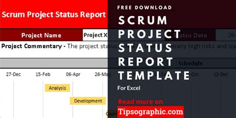 Agile Status Report Template 4 Templates Example Templates