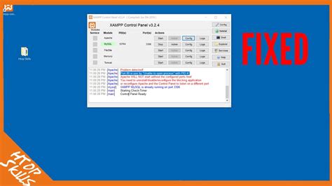 How To Fix XAMPP Port 80 In Use By Unable To Open Process With Pid 4
