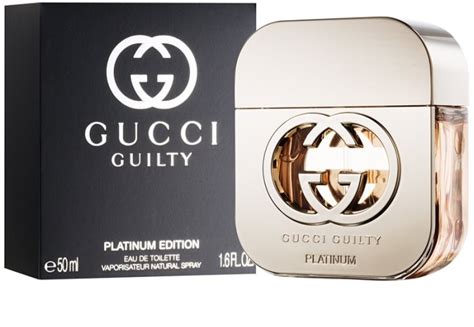 Gucci Guilty Platinum Eau De Toilette For Women 50 Ml Uk
