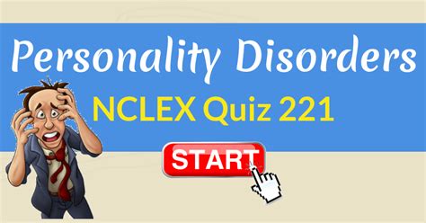 personality disorders nclex quiz 221