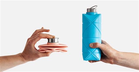 Difold Designs The Collapsible And Reusable Origami Bottle