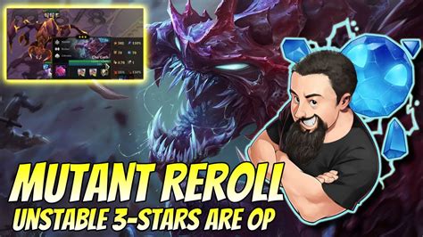 Mutant Reroll Unstable 3 Stars Are OP TFT Gizmos Gadgets