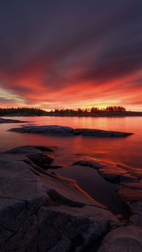 Amanecer En La Costa Fondo De Pantalla 4k Ultra Hd Id7495