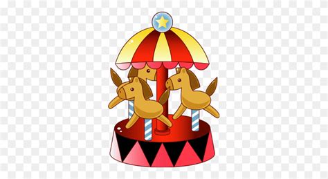 Carousel Cliparts Carnival Rides Clipart Flyclipart