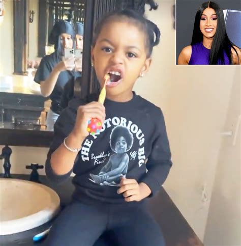 Cardi B Shares Morning Routine With Daughter Kulture And Son