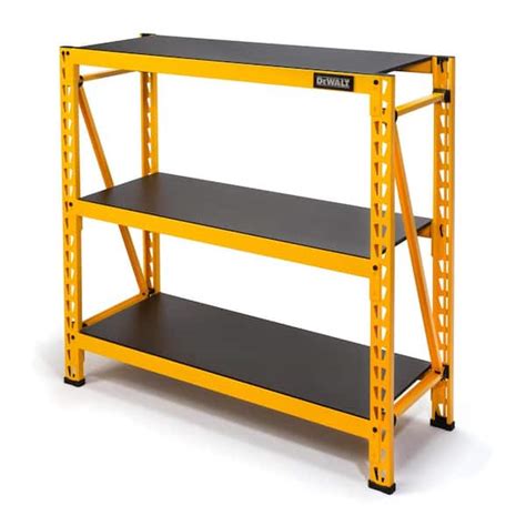 Business Office And Industrial Industrial Black Metal Shelf Storage Unit
