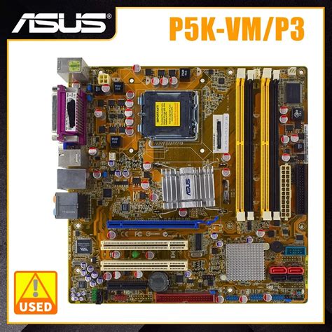 Asus P5k Vmp3 P5g33 Lga 775 Motherboard Motherboard Intel G33 Ddr2 8gb