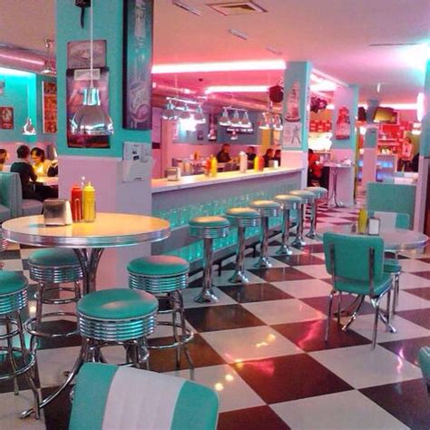 50s Diner Retro Diner Diner Aesthetic Vintage Diner