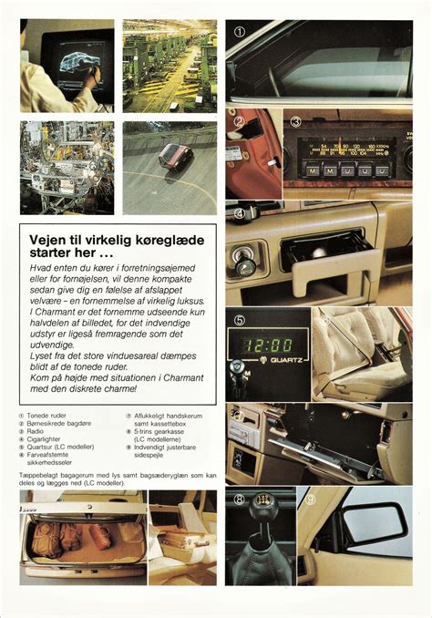 1981 Daihatsu Charmant Brochure
