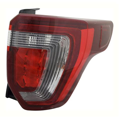 New Standard Replacement Passenger Side Tail Light Assembly Fits 2016