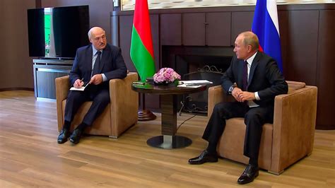 Embattled Belarus Strongman Travels To Russia To Seek Help From Putin